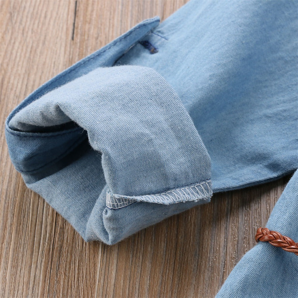 Denim Short Mini Dresses