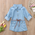 Load image into Gallery viewer, Denim Short Mini Dresses
