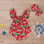 Load image into Gallery viewer, Watermelon Cute Bodysuit
