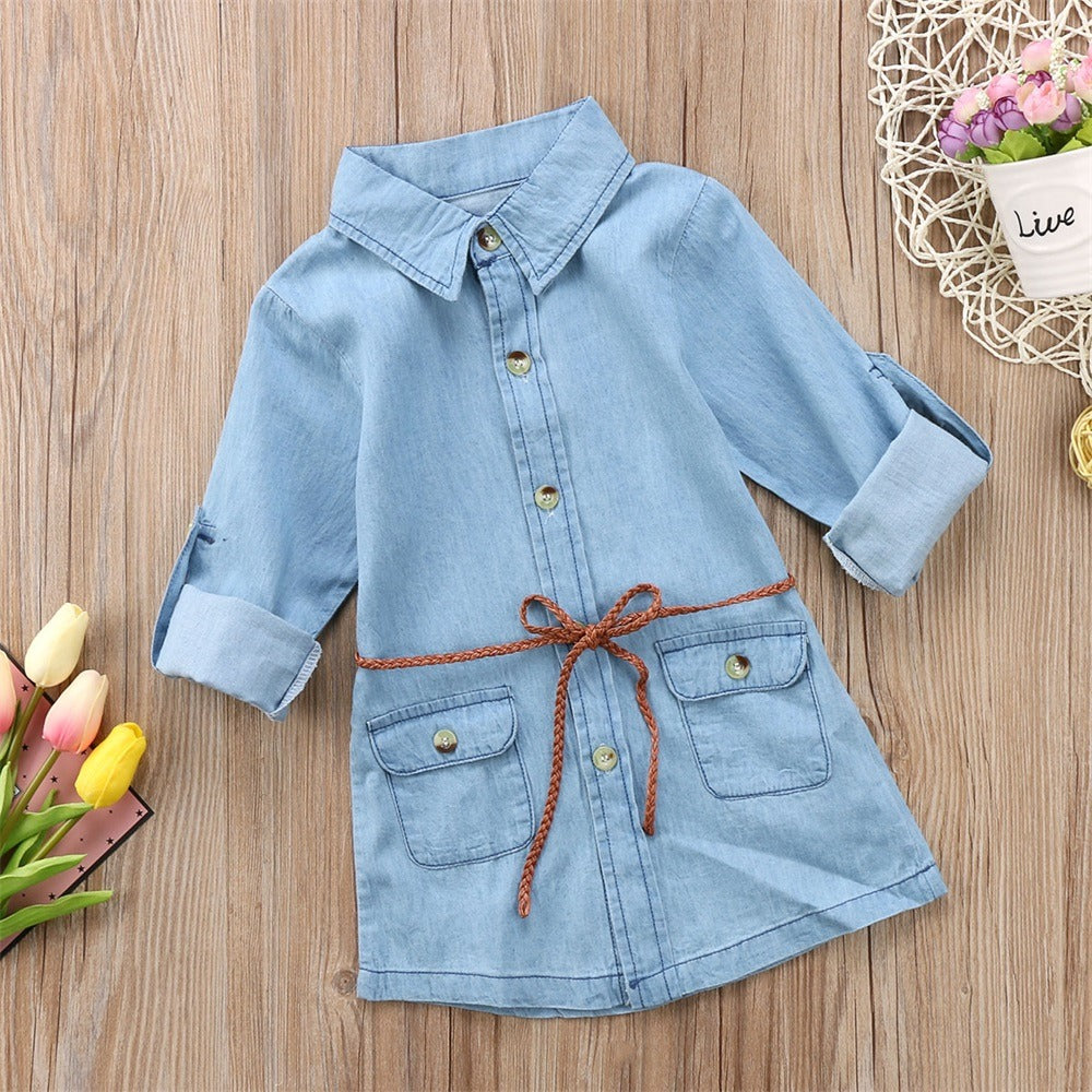 Denim Short Mini Dresses