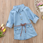 Load image into Gallery viewer, Denim Short Mini Dresses
