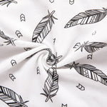 Load image into Gallery viewer, Hooded Feather T shirt &amp; Striped Shorts
