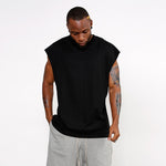 Load image into Gallery viewer, Beverlia 2020 New design Sleeveness fashion hip hop plain plus short sleeve T shirt brand men t-shirt no sleeve over size men tops tank top men cool sleeveless shirts tank tops for sleeveless t shirts cotton Men&#39;s hip hop fashion 2020 hip hop clothing brands hip hop style dress plain t shirts sleeveless tops for mens
