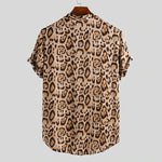 Load image into Gallery viewer, Beverlia 2020 Summer Leopard Print Men Shirt Breathable Short Sleeve Loose Button Blouse Streetwear Beach Hawaiian Shirts Men leopard shirt plus size dress leopard print clothes top shirt mens beach shirts style hawaiian shirts for men island shirts summer shirts beach clothes best mens t shirts brands designs for men.
