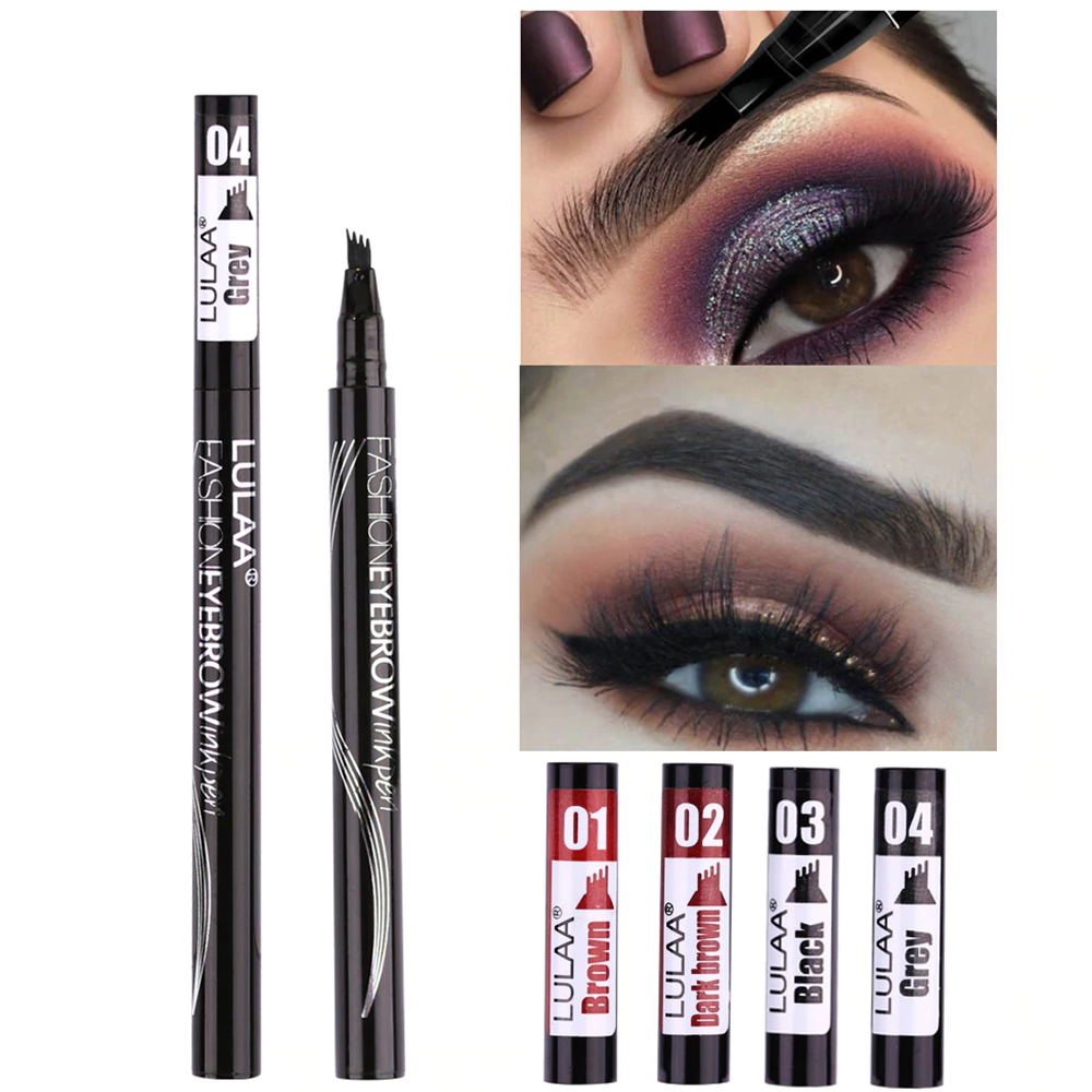 Beauty Products Beverlia | Makeup Sketch Liquid Eyebrow Pencil Waterproof Brown Eye Brow Tattoo Dye Tint Pen Liner Long Lasting Eyebrow Liquid eyebrow gel Liquid eyebrow Liquid eyebrow tint Liquid brow pen drugstore Liquid eyebrow extensions Best eyebrow pencil 2020 Best waterproof eyebrow pencil Liquid eyeliner pen