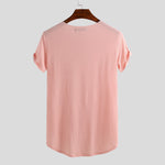 Load image into Gallery viewer, Beverlia Stylish Solid Color Tee Tops Men T Shirt Short Sleeve Bodybuilding Tees Male Clothes Fitness Fashion Round Neck Casual T-shirts short sleeve for mens. T shirt  bodybuilding clothing shirts tops fashion gym wear gym clothes men casual t shirts t shirt for boy best t shirts for mens cheap clothes online
