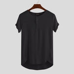 Load image into Gallery viewer, Beverlia Stylish Solid Color Tee Tops Men T Shirt Short Sleeve Bodybuilding Tees Male Clothes Fitness Fashion Round Neck Casual T-shirts short sleeve for mens. T shirt  bodybuilding clothing shirts tops fashion gym wear gym clothes men casual t shirts t shirt for boy best t shirts for mens cheap clothes online
