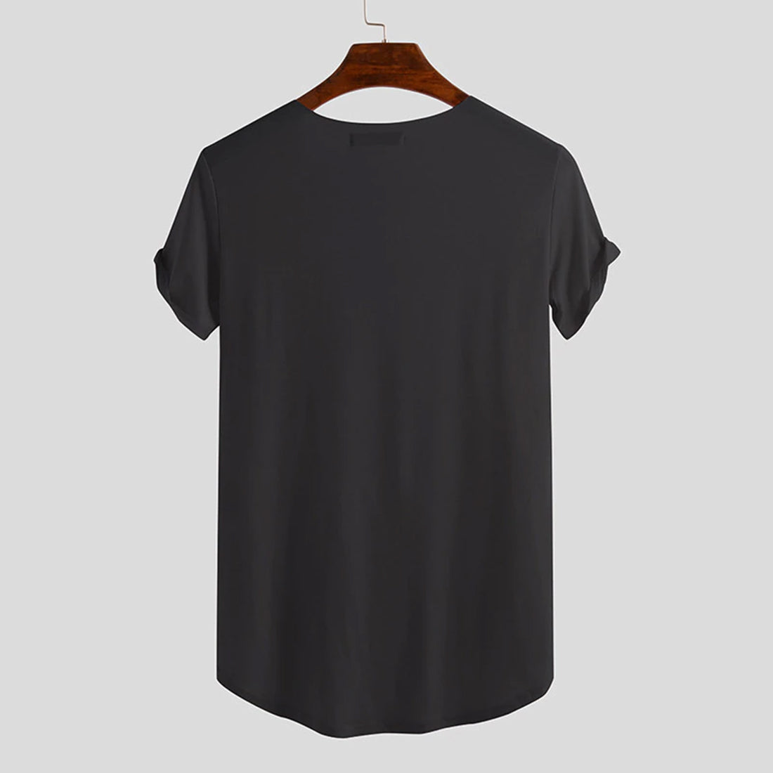 Beverlia Stylish Solid Color Tee Tops Men T Shirt Short Sleeve Bodybuilding Tees Male Clothes Fitness Fashion Round Neck Casual T-shirts short sleeve for mens. T shirt  bodybuilding clothing shirts tops fashion gym wear gym clothes men casual t shirts t shirt for boy best t shirts for mens cheap clothes online