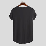 Load image into Gallery viewer, Beverlia Stylish Solid Color Tee Tops Men T Shirt Short Sleeve Bodybuilding Tees Male Clothes Fitness Fashion Round Neck Casual T-shirts short sleeve for mens. T shirt  bodybuilding clothing shirts tops fashion gym wear gym clothes men casual t shirts t shirt for boy best t shirts for mens cheap clothes online
