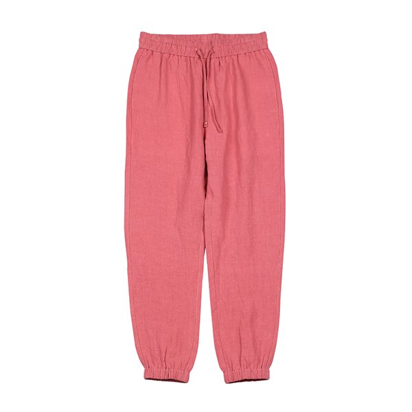 Elasticated Waistband Drawstring Trousers