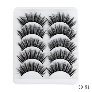 5D Mink Hair False Eyelashes Extensions