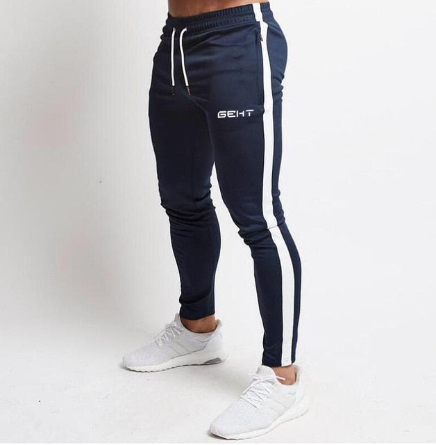 Beverlia Mens Clothing Mens Fashion | Men's High quality Brand Men pants Fitness Casual Elastic Pants bodybuilding clothing casual camouflage sweatpants joggers pants joggers pants men online pants jeans for boy cargo pants dressy jogger pants track workout pants for men leggings gymshark workout clothes gym leggings 