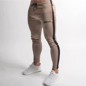 Beverlia Mens Clothing Mens Fashion | Men's High quality Brand Men pants Fitness Casual Elastic Pants bodybuilding clothing casual camouflage sweatpants joggers pants joggers pants men online pants jeans for boy cargo pants dressy jogger pants track workout pants for men leggings gymshark workout clothes gym leggings 