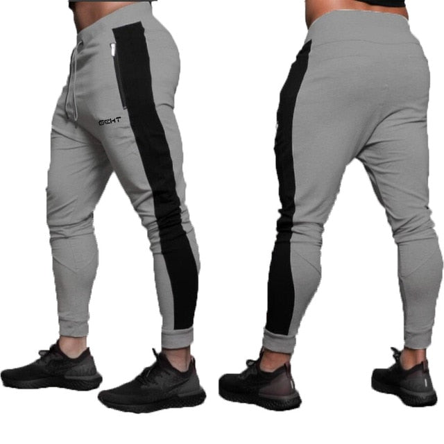 Beverlia Mens Clothing Mens Fashion | Men's High quality Brand Men pants Fitness Casual Elastic Pants bodybuilding clothing casual camouflage sweatpants joggers pants joggers pants men online pants jeans for boy cargo pants dressy jogger pants track workout pants for men leggings gymshark workout clothes gym leggings 