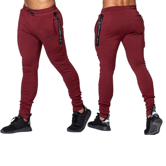 Beverlia Mens Clothing Mens Fashion | Men's High quality Brand Men pants Fitness Casual Elastic Pants bodybuilding clothing casual camouflage sweatpants joggers pants joggers pants men online pants jeans for boy cargo pants dressy jogger pants track workout pants for men leggings gymshark workout clothes gym leggings 