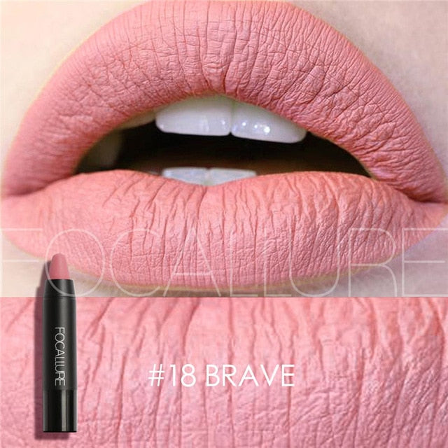 Easy to Wear Matte Batom Makeup Lipstick