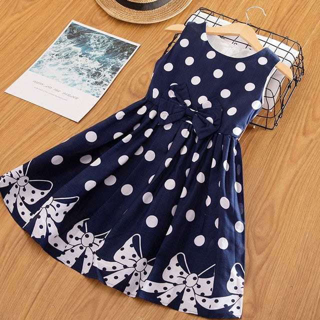 Beverlia Childrens Clothes Children's Fashion Kids Fashion Kids Clothes | Polka dot dress for girls 3-12 years, 2019 summer bow sleeveless prom dress, kids clothes, baby princess dresses, kids clothes polka dot dresses with kids for girl sleeveless for gir designs ladie dress new model best dress for kids girl online