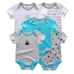 Load image into Gallery viewer, Beverlia Childrens Clothes Children&#39;s Fashion Kids Fashion Kids Clothes | 2020 5PCS/Lot Baby Boys Clothes Unicorn Girls Clothing Bodysuits Baby Girls Clothes 0-12M Newborn 100% Cotton baby boy clothes newborn boutique baby clothes baby boy clothes trendy awesome unicorn clothing unicorn clothing for girls dress
