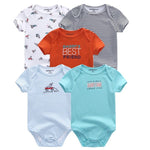 Load image into Gallery viewer, Beverlia Childrens Clothes Children&#39;s Fashion Kids Fashion Kids Clothes | 2020 5PCS/Lot Baby Boys Clothes Unicorn Girls Clothing Bodysuits Baby Girls Clothes 0-12M Newborn 100% Cotton baby boy clothes newborn boutique baby clothes baby boy clothes trendy awesome unicorn clothing unicorn clothing for girls dress
