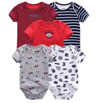 Load image into Gallery viewer, Beverlia Childrens Clothes Children&#39;s Fashion Kids Fashion Kids Clothes | 2020 5PCS/Lot Baby Boys Clothes Unicorn Girls Clothing Bodysuits Baby Girls Clothes 0-12M Newborn 100% Cotton baby boy clothes newborn boutique baby clothes baby boy clothes trendy awesome unicorn clothing unicorn clothing for girls dress
