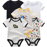 Load image into Gallery viewer, Beverlia Childrens Clothes Children&#39;s Fashion Kids Fashion Kids Clothes | 2020 5PCS/Lot Baby Boys Clothes Unicorn Girls Clothing Bodysuits Baby Girls Clothes 0-12M Newborn 100% Cotton baby boy clothes newborn boutique baby clothes baby boy clothes trendy awesome unicorn clothing unicorn clothing for girls dress
