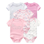 Load image into Gallery viewer, Beverlia Childrens Clothes Children&#39;s Fashion Kids Fashion Kids Clothes | 2020 5PCS/Lot Baby Boys Clothes Unicorn Girls Clothing Bodysuits Baby Girls Clothes 0-12M Newborn 100% Cotton baby boy clothes newborn boutique baby clothes baby boy clothes trendy awesome unicorn clothing unicorn clothing for girls dress
