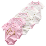 Load image into Gallery viewer, Beverlia Childrens Clothes Children&#39;s Fashion Kids Fashion Kids Clothes | 2020 5PCS/Lot Baby Boys Clothes Unicorn Girls Clothing Bodysuits Baby Girls Clothes 0-12M Newborn 100% Cotton baby boy clothes newborn boutique baby clothes baby boy clothes trendy awesome unicorn clothing unicorn clothing for girls dress
