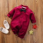 Load image into Gallery viewer, Beverlia Childrens Clothes Children&#39;s Fashion Kids Fashion Kids Clothes | Summer Baby Infant Rompers Patchwork Baby Girl Clothes White Necktie Baby Spring Clothes Boys Rompers Kids Costume summer baby clothes baby rompers for summer winter winter wholesale rompers for baby girl
