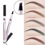 Load image into Gallery viewer, Beauty Products Beverlia | Makeup Sketch Liquid Eyebrow Pencil Waterproof Brown Eye Brow Tattoo Dye Tint Pen Liner Long Lasting Eyebrow Liquid eyebrow gel Liquid eyebrow Liquid eyebrow tint Liquid brow pen drugstore Liquid eyebrow extensions Best eyebrow pencil 2020 Best waterproof eyebrow pencil Liquid eyeliner pen
