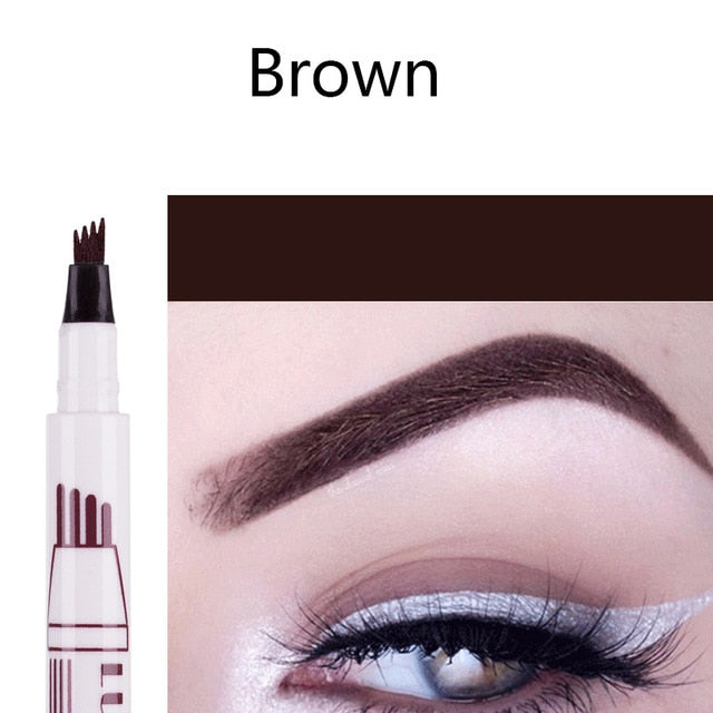 Beauty Products Beverlia | Makeup Sketch Liquid Eyebrow Pencil Waterproof Brown Eye Brow Tattoo Dye Tint Pen Liner Long Lasting Eyebrow Liquid eyebrow gel Liquid eyebrow Liquid eyebrow tint Liquid brow pen drugstore Liquid eyebrow extensions Best eyebrow pencil 2020 Best waterproof eyebrow pencil Liquid eyeliner pen