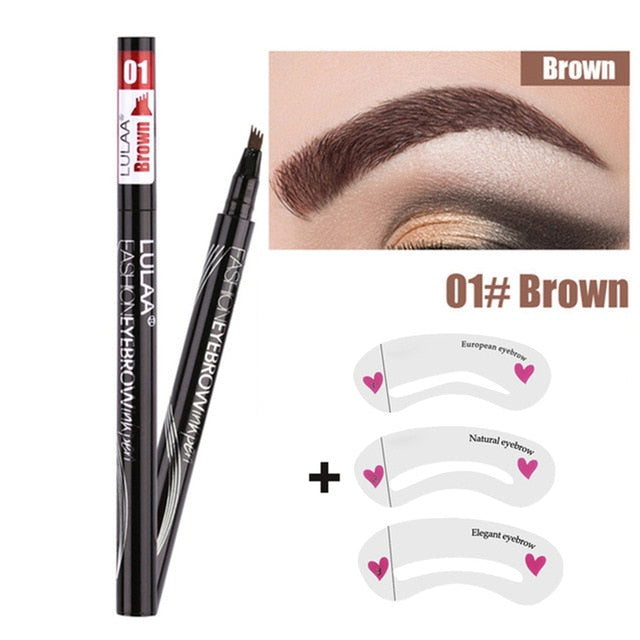 Beauty Products Beverlia | Makeup Sketch Liquid Eyebrow Pencil Waterproof Brown Eye Brow Tattoo Dye Tint Pen Liner Long Lasting Eyebrow Liquid eyebrow gel Liquid eyebrow Liquid eyebrow tint Liquid brow pen drugstore Liquid eyebrow extensions Best eyebrow pencil 2020 Best waterproof eyebrow pencil Liquid eyeliner pen