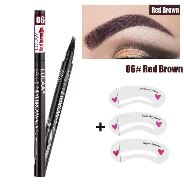 Beauty Products Beverlia | Makeup Sketch Liquid Eyebrow Pencil Waterproof Brown Eye Brow Tattoo Dye Tint Pen Liner Long Lasting Eyebrow Liquid eyebrow gel Liquid eyebrow Liquid eyebrow tint Liquid brow pen drugstore Liquid eyebrow extensions Best eyebrow pencil 2020 Best waterproof eyebrow pencil Liquid eyeliner pen