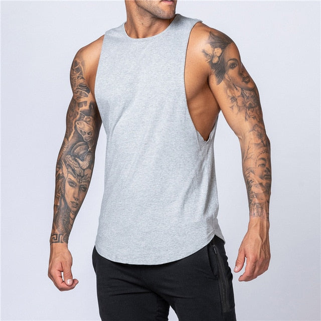 Beverlia Workout Gym Mens Tank Top Vest Muscle Sleeveless Sportswear Shirt Stringer Fashion Clothing Bodybuilding Singlets Cotton Fitness workout clothes for Mens gym clothes fashion mens fitness apparel mens gym clothes online sleeveless brand gym tank top mens sportswear brands cheap workout clothes cheap activewear.