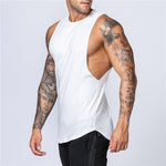 Load image into Gallery viewer, Beverlia Workout Gym Mens Tank Top Vest Muscle Sleeveless Sportswear Shirt Stringer Fashion Clothing Bodybuilding Singlets Cotton Fitness workout clothes for Mens gym clothes fashion mens fitness apparel mens gym clothes online sleeveless brand gym tank top mens sportswear brands cheap workout clothes cheap activewear.
