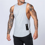 Load image into Gallery viewer, Beverlia Workout Gym Mens Tank Top Vest Muscle Sleeveless Sportswear Shirt Stringer Fashion Clothing Bodybuilding Singlets Cotton Fitness workout clothes for Mens gym clothes fashion mens fitness apparel mens gym clothes online sleeveless brand gym tank top mens sportswear brands cheap workout clothes cheap activewear.
