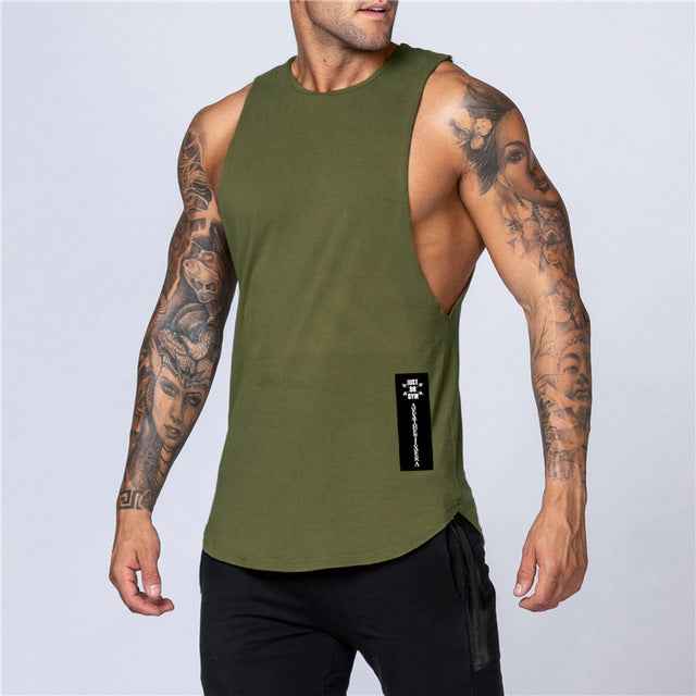 Beverlia Workout Gym Mens Tank Top Vest Muscle Sleeveless Sportswear Shirt Stringer Fashion Clothing Bodybuilding Singlets Cotton Fitness workout clothes for Mens gym clothes fashion mens fitness apparel mens gym clothes online sleeveless brand gym tank top mens sportswear brands cheap workout clothes cheap activewear.