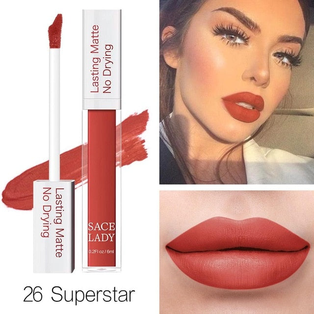 Long Lasting Liquid Matte Lipstick Makeup