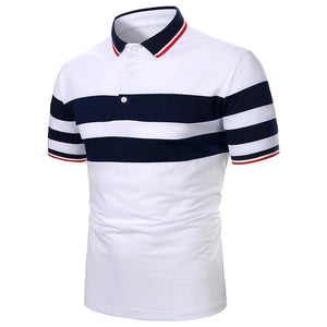 Beverlia Men Polo Men Short Sleeve Polo Shirt Contrast Color Polo New Clothing Summer Streetwear Casual Fashion Men tops New polo clothing Polo shirts on sale mens stylish clothing mens trendy clothing smart casual wear for men 2020 contrast collar shirt cheap t shirts custom streetwear official brands online store