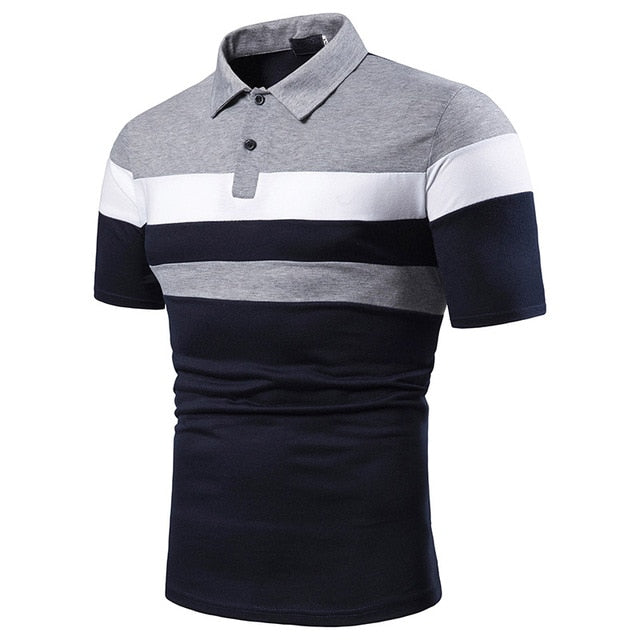 Beverlia Men Polo Men Short Sleeve Polo Shirt Contrast Color Polo New Clothing Summer Streetwear Casual Fashion Men tops New polo clothing Polo shirts on sale mens stylish clothing mens trendy clothing smart casual wear for men 2020 contrast collar shirt cheap t shirts custom streetwear official brands online store