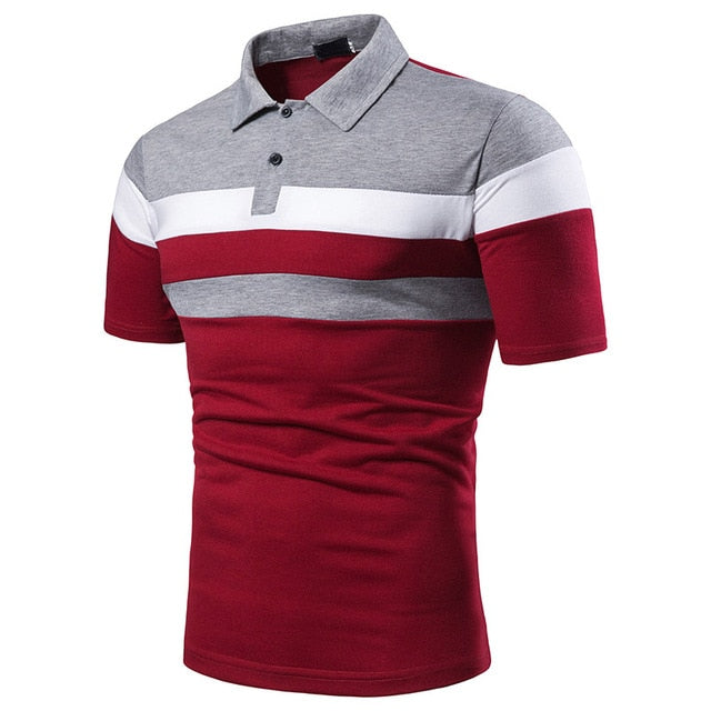 Beverlia Men Polo Men Short Sleeve Polo Shirt Contrast Color Polo New Clothing Summer Streetwear Casual Fashion Men tops New polo clothing Polo shirts on sale mens stylish clothing mens trendy clothing smart casual wear for men 2020 contrast collar shirt cheap t shirts custom streetwear official brands online store