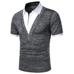 Load image into Gallery viewer, Beverlia Men Polo Men Short Sleeve Polo Shirt Contrast Color Polo New Clothing Summer Streetwear Casual Fashion Men tops New polo clothing Polo shirts on sale mens stylish clothing mens trendy clothing smart casual wear for men 2020 contrast collar shirt cheap t shirts custom streetwear official brands online store
