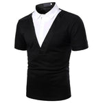 Load image into Gallery viewer, Beverlia Men Polo Men Short Sleeve Polo Shirt Contrast Color Polo New Clothing Summer Streetwear Casual Fashion Men tops New polo clothing Polo shirts on sale mens stylish clothing mens trendy clothing smart casual wear for men 2020 contrast collar shirt cheap t shirts custom streetwear official brands online store
