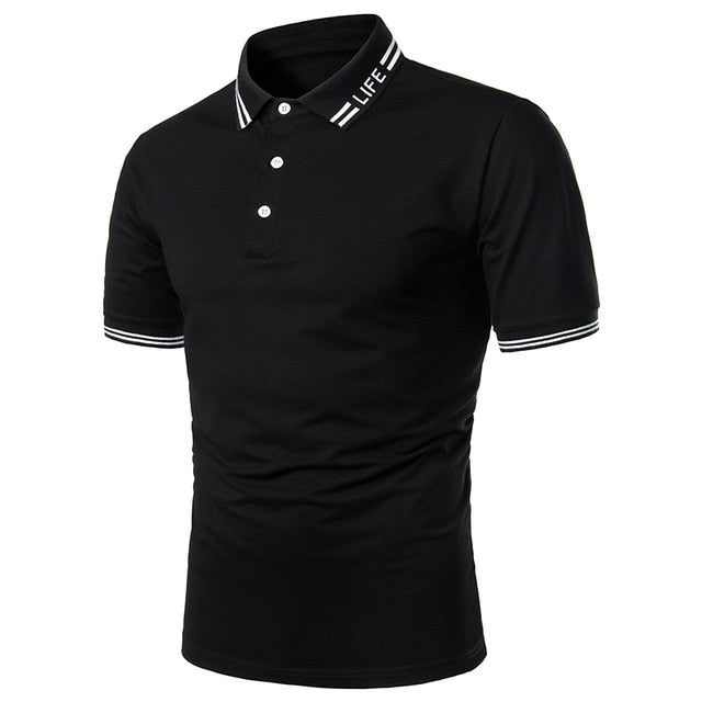 Beverlia Men Polo Men Short Sleeve Polo Shirt Contrast Color Polo New Clothing Summer Streetwear Casual Fashion Men tops New polo clothing Polo shirts on sale mens stylish clothing mens trendy clothing smart casual wear for men 2020 contrast collar shirt cheap t shirts custom streetwear official brands online store