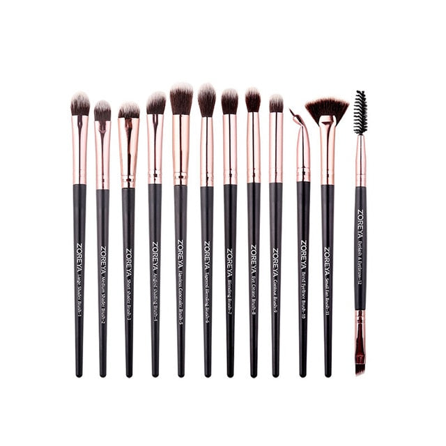 Professional Makeup Brushes Set - 12PCS