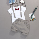 Load image into Gallery viewer, Boys Bow Clothes Sets
