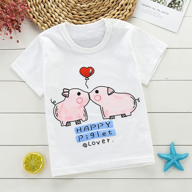 Cartoon Baby Tees