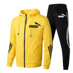 Load image into Gallery viewer, Hood Stripe Tracksuit
