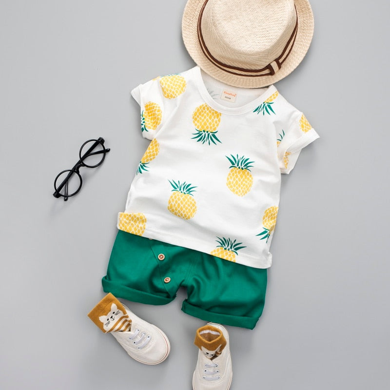 Pineapple Baby Boys Suit