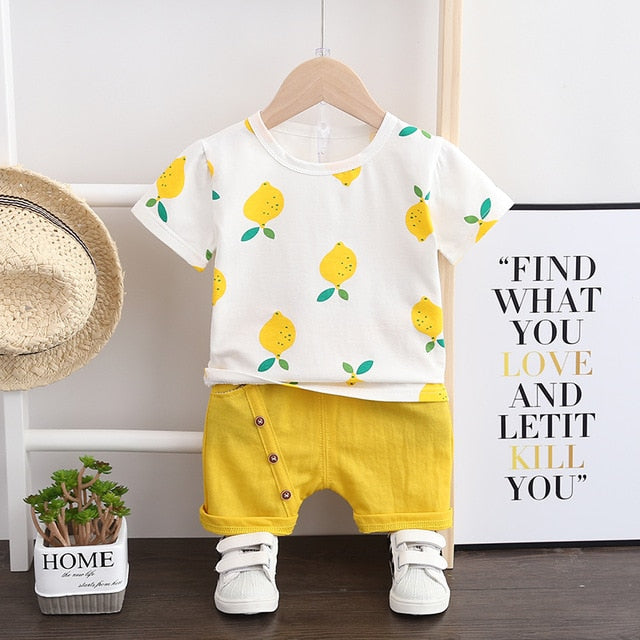 Pineapple Baby Boys Suit