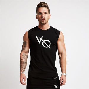 Sleeveless Fitness Tank Top - Black